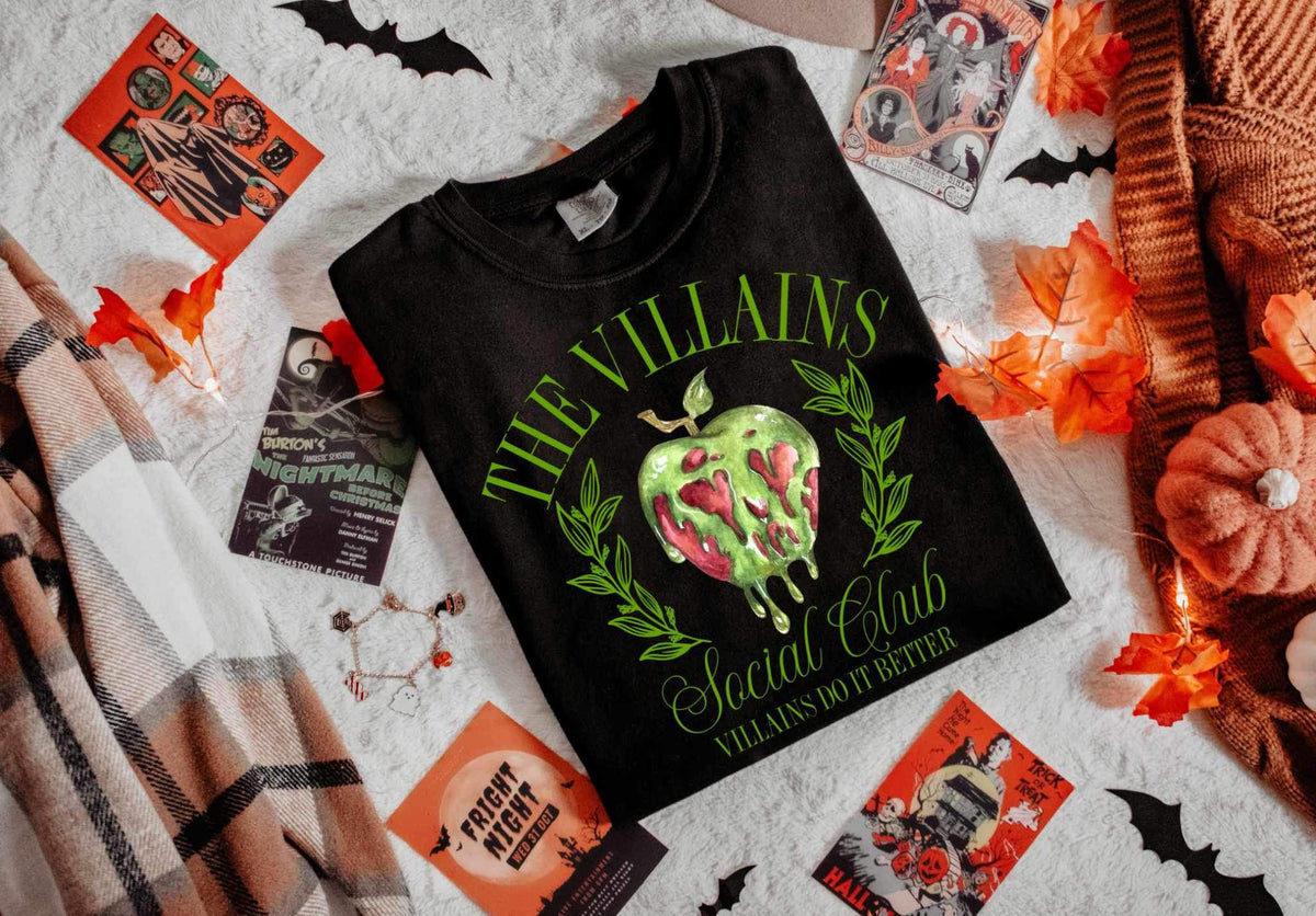The villains social club GREEN 34220 DTF transfer