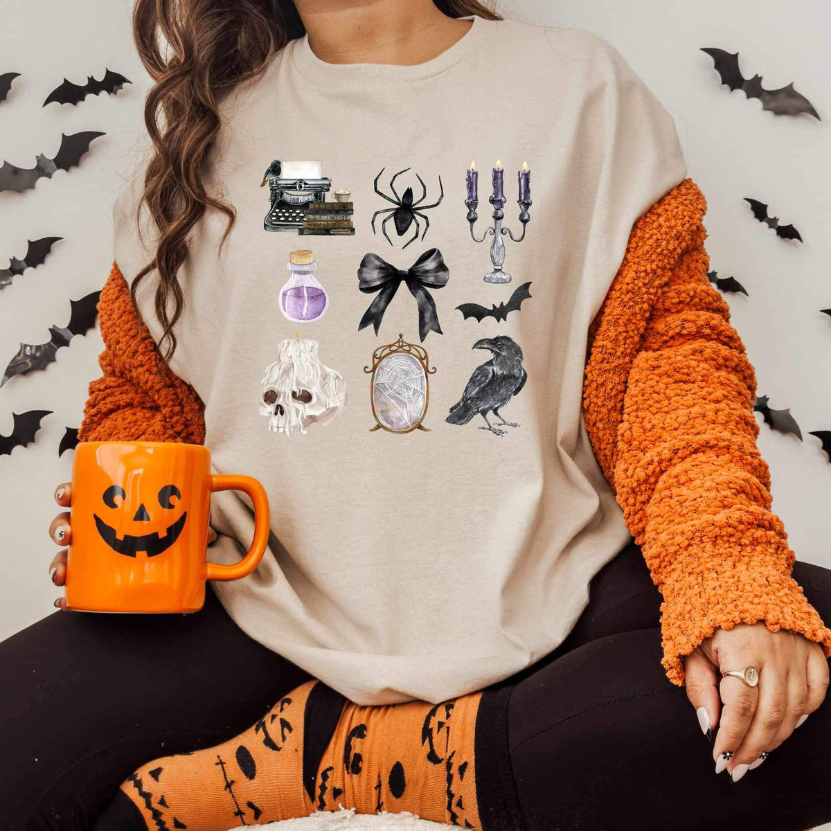 Witch items collage 34248 DTF transfer