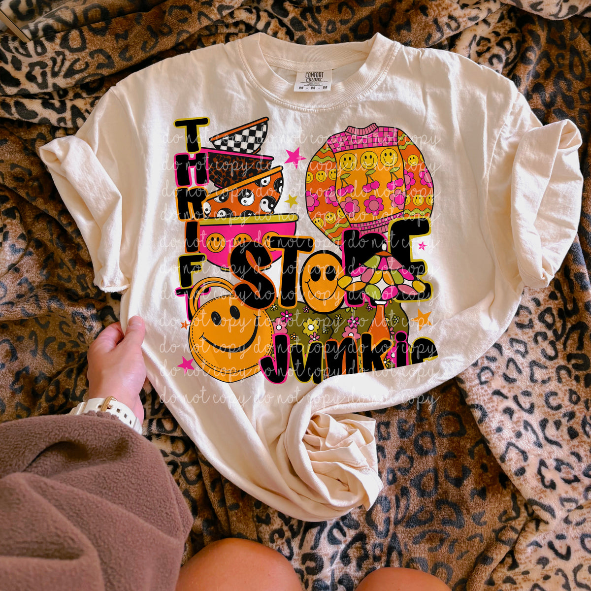 Thrift store junkie retro (MMD) DTF Transfer
