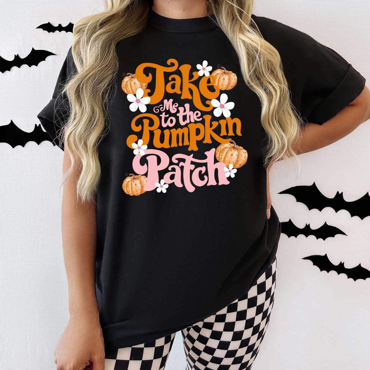 Take me to the pumokin patch groovy  34210 DTF transfer