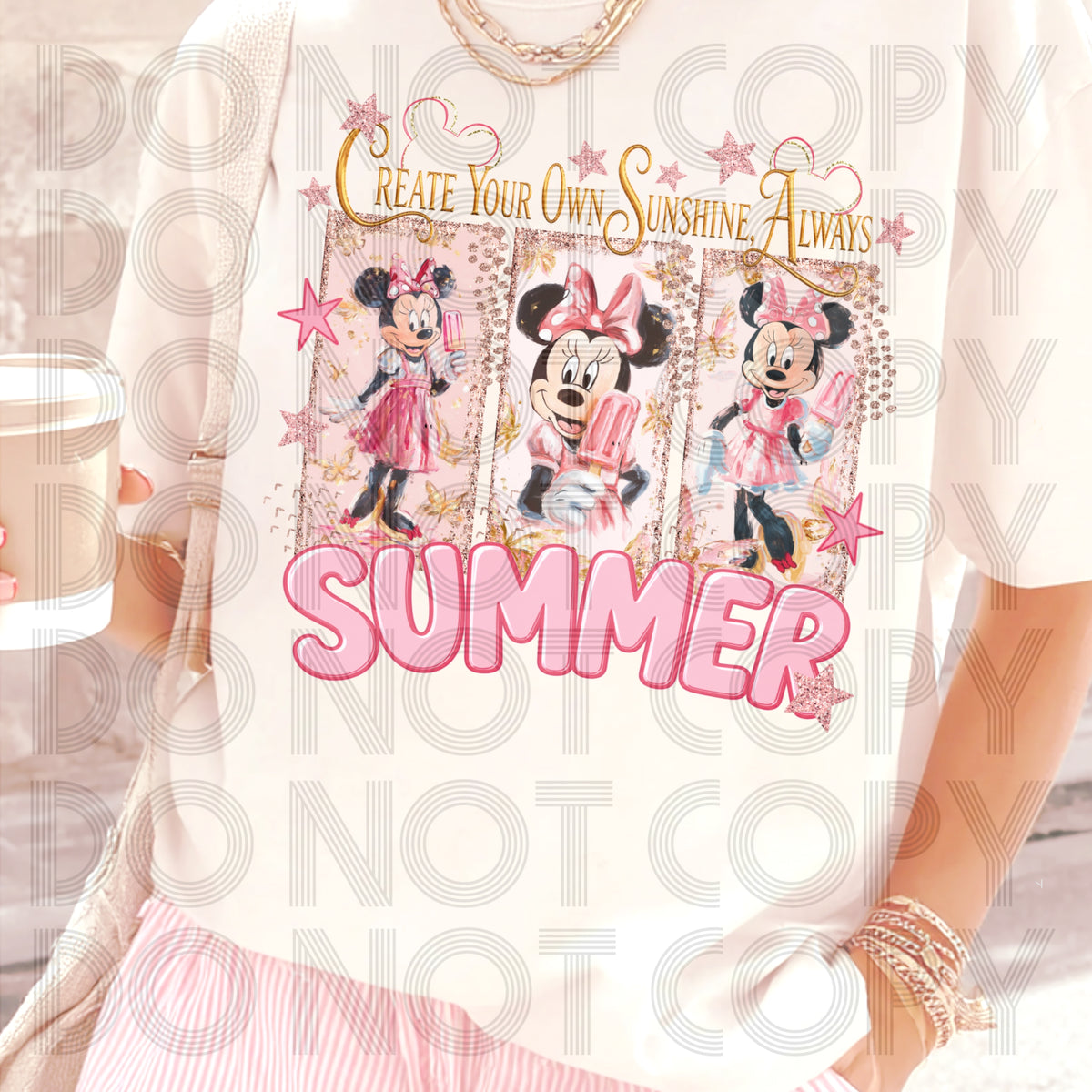 Create your own sunshine always (Renewed) DTF Transfer