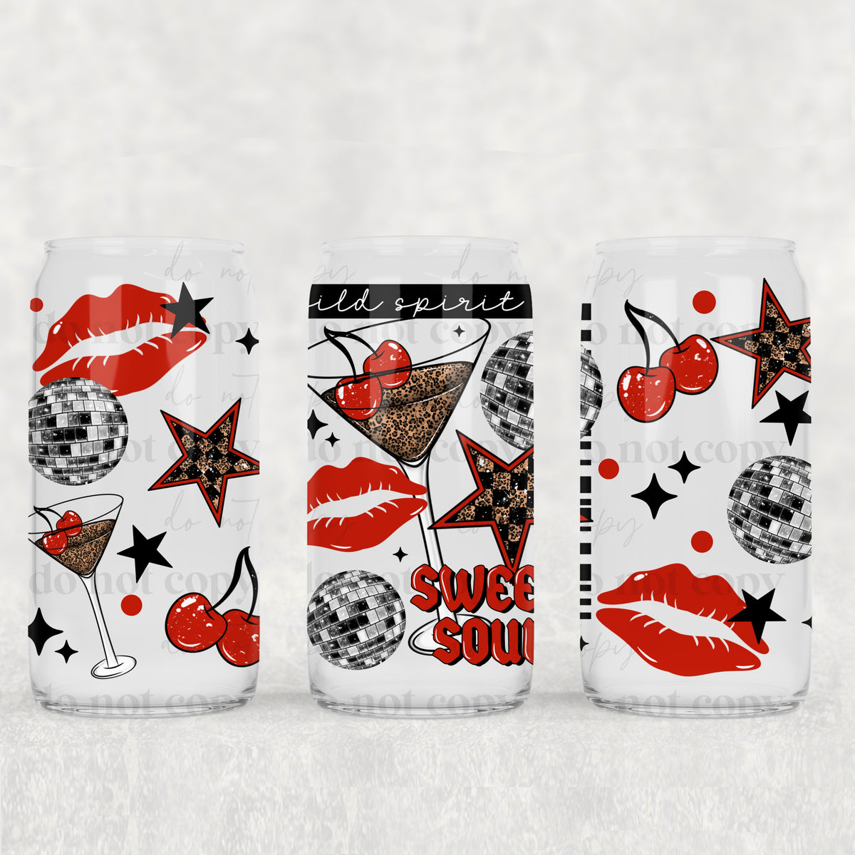 0520 wild spirit sweet soul (CSC) UV DTF WRAP