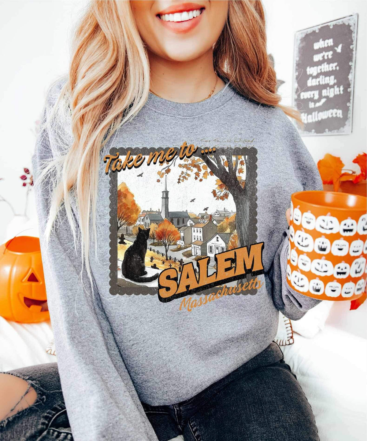 Take me to salem scene 34206 DTF transfer
