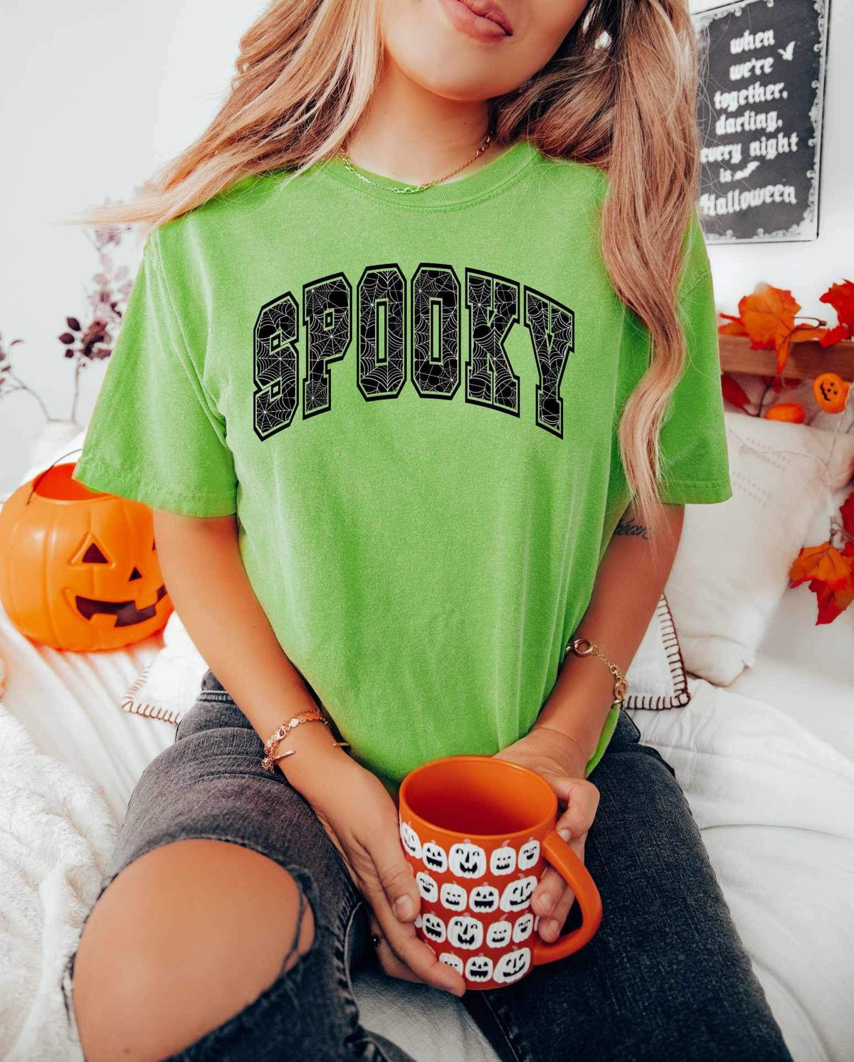 Spooky web filled 34272  DTF transfer