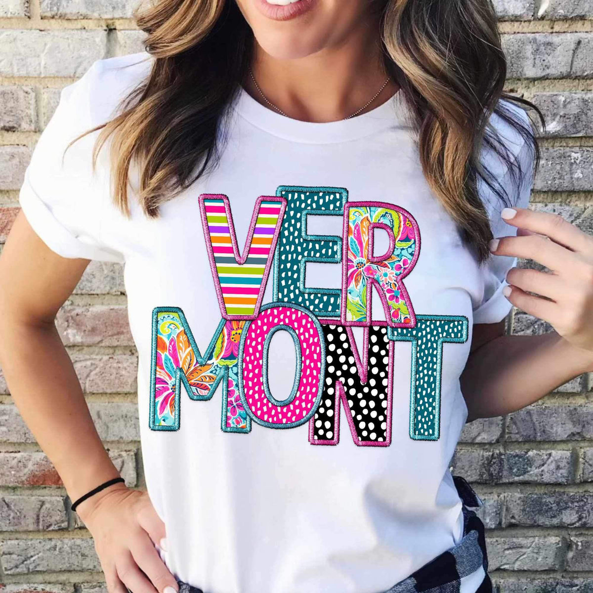 Vermont designs 34168 DTF transfer