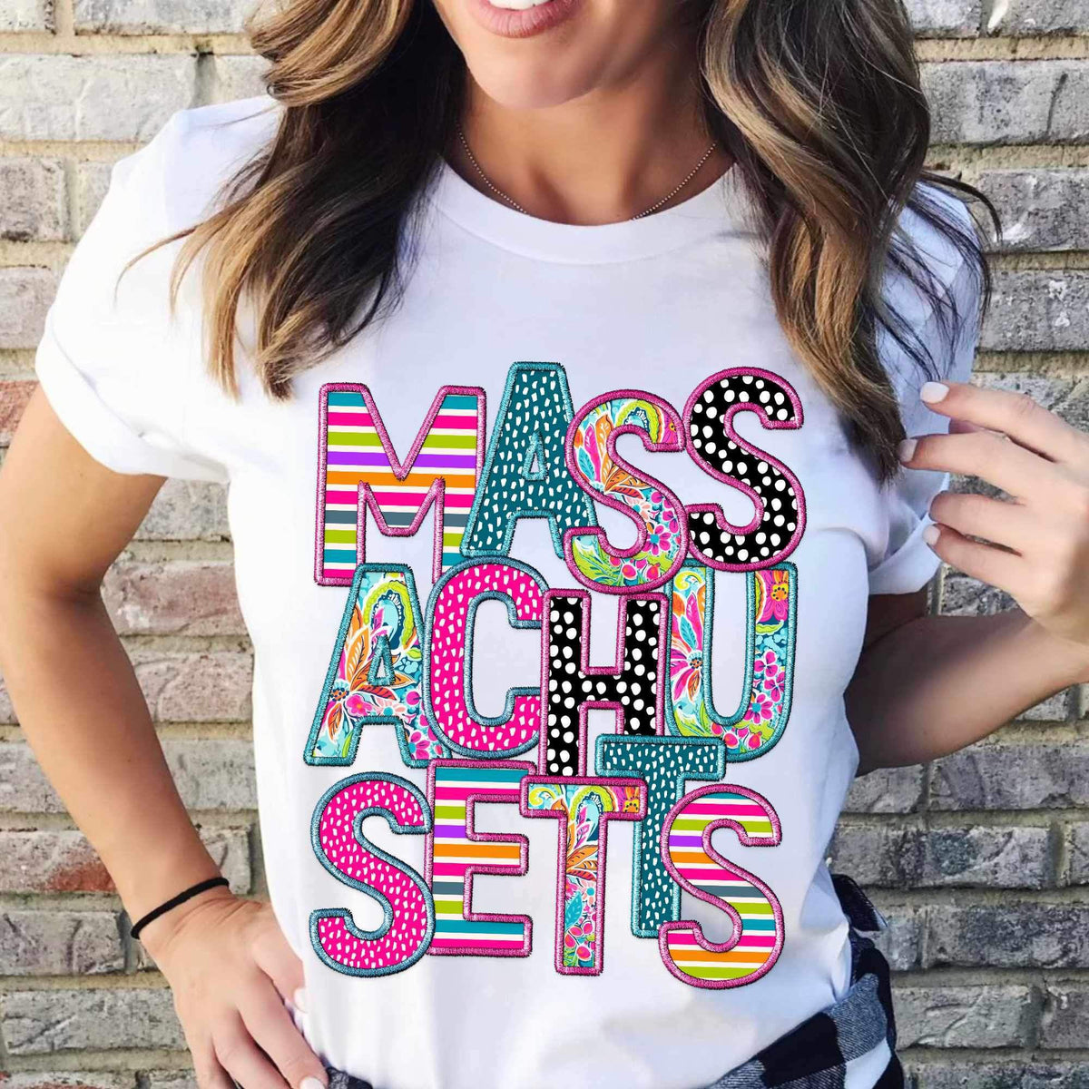 Massachusetts designs (city) 34189 DTF transfer