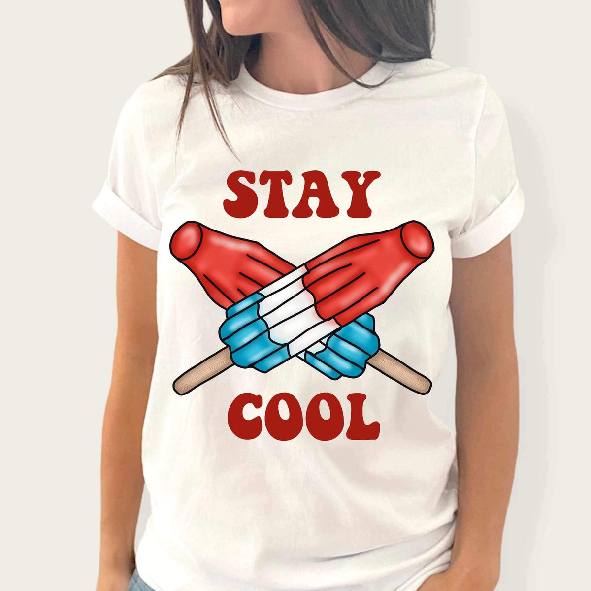 Stay cool popsicles 34324 DTF transfer