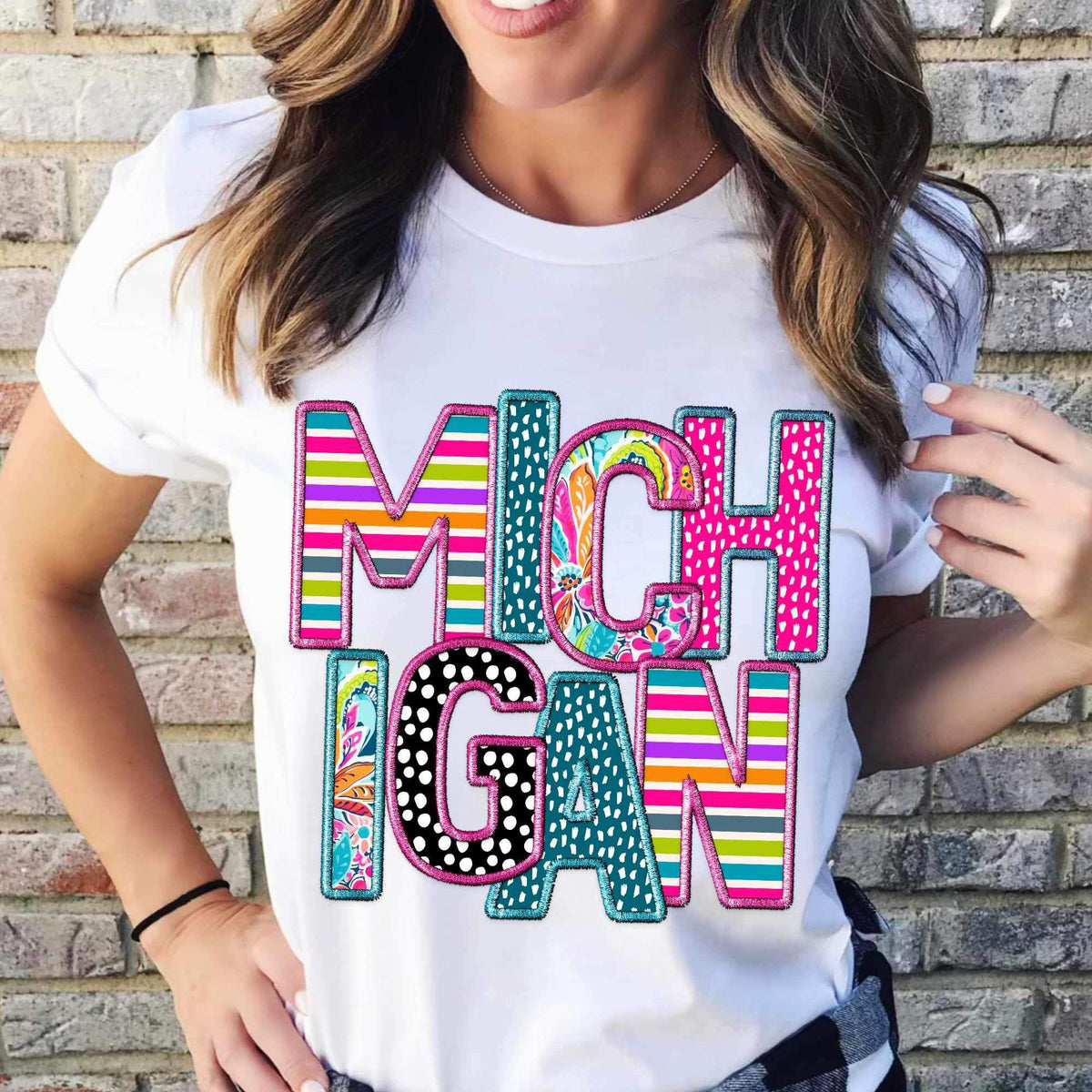 Michigan designs 34166 DTF transfer