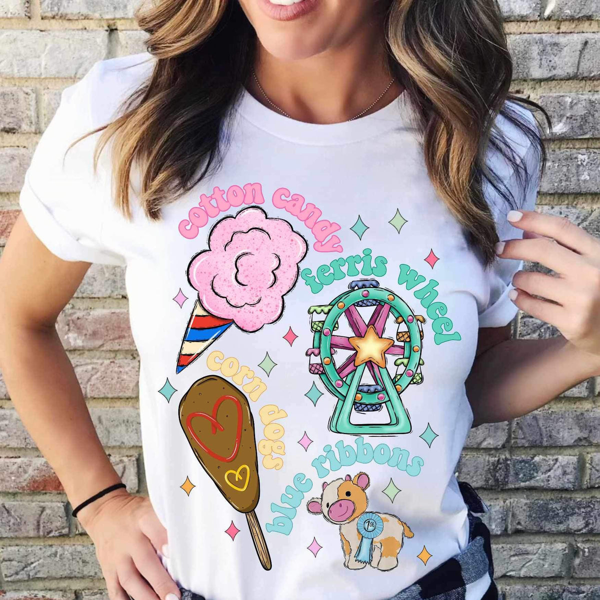 Fair food and rides 34345 DTF transfer