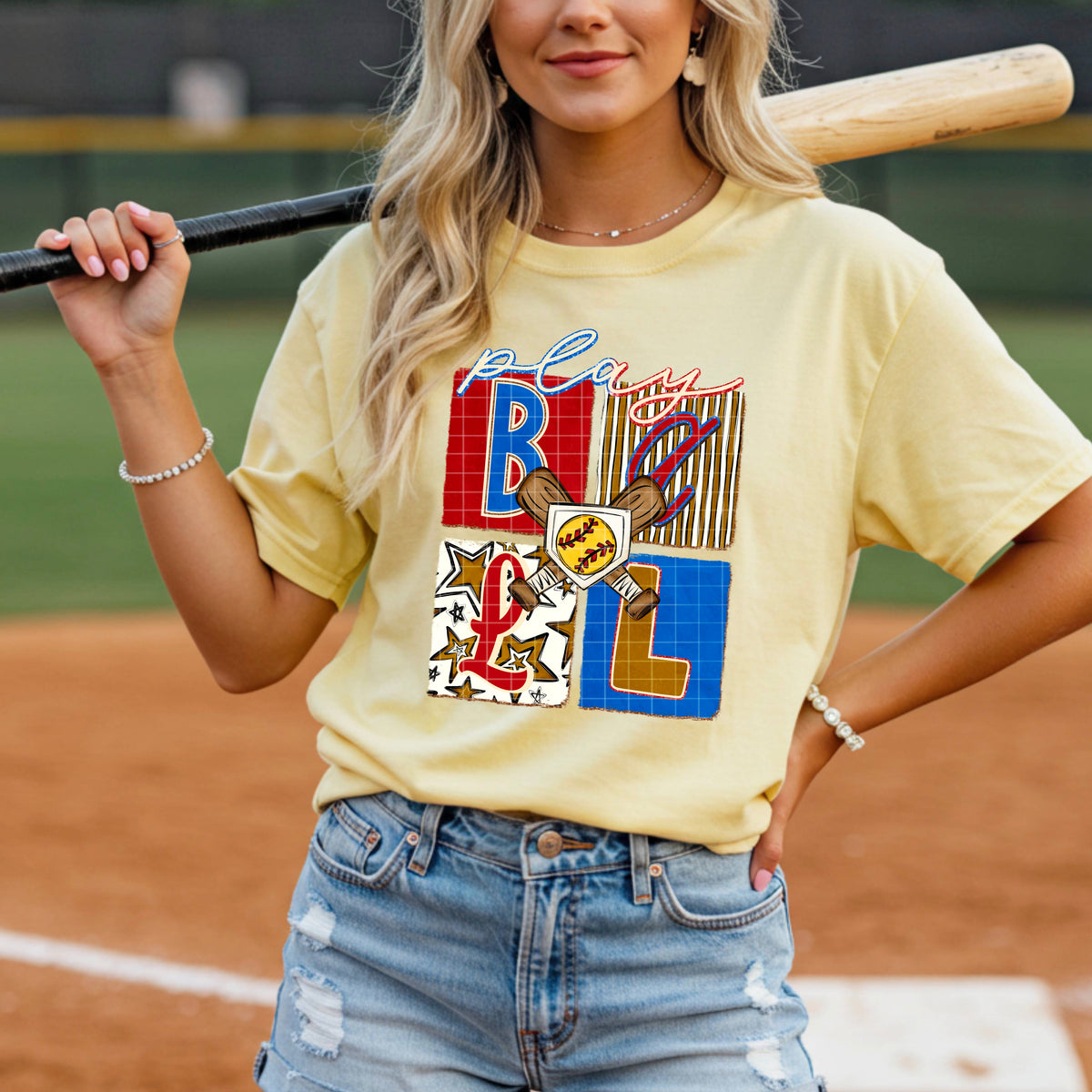 Play ball softball (PH) DTF Transfer