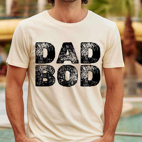 Dad bod grunge BLACK 34356 DTF transfer