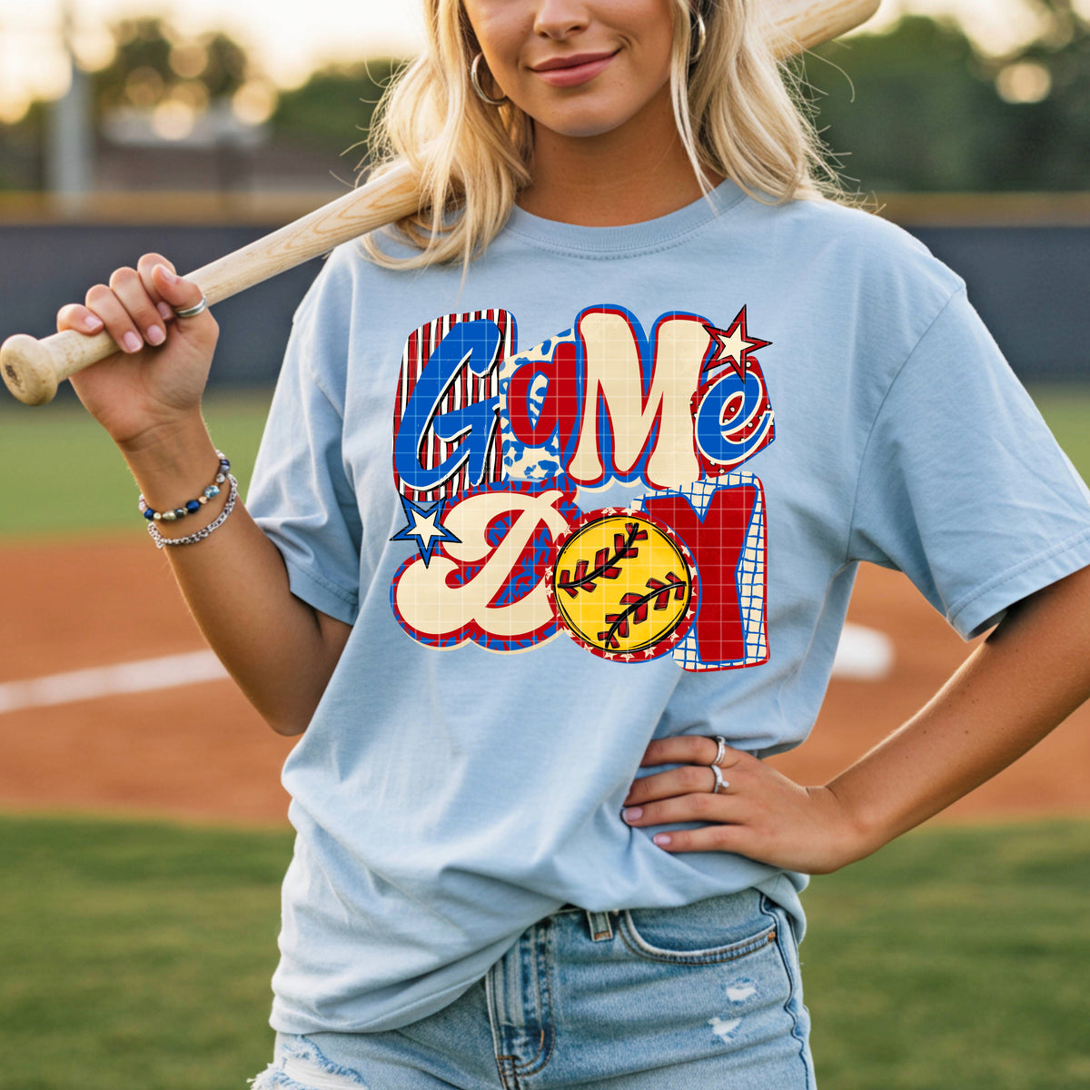 Game day softball (PH) DTF Transfer