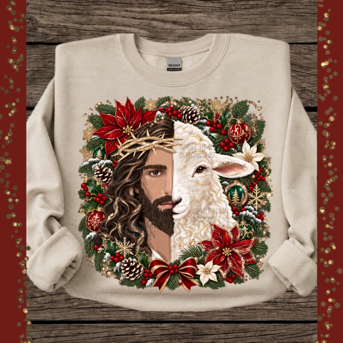 Jesus/Lamb 1 (STD) DTF Transfers