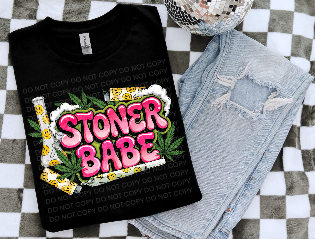 Stoner Babe (SCG) DTF transfer