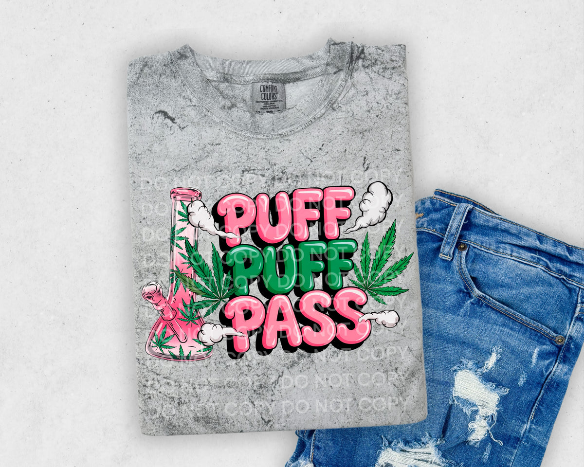 Puff Puff Pass (SCG) DTF transfer