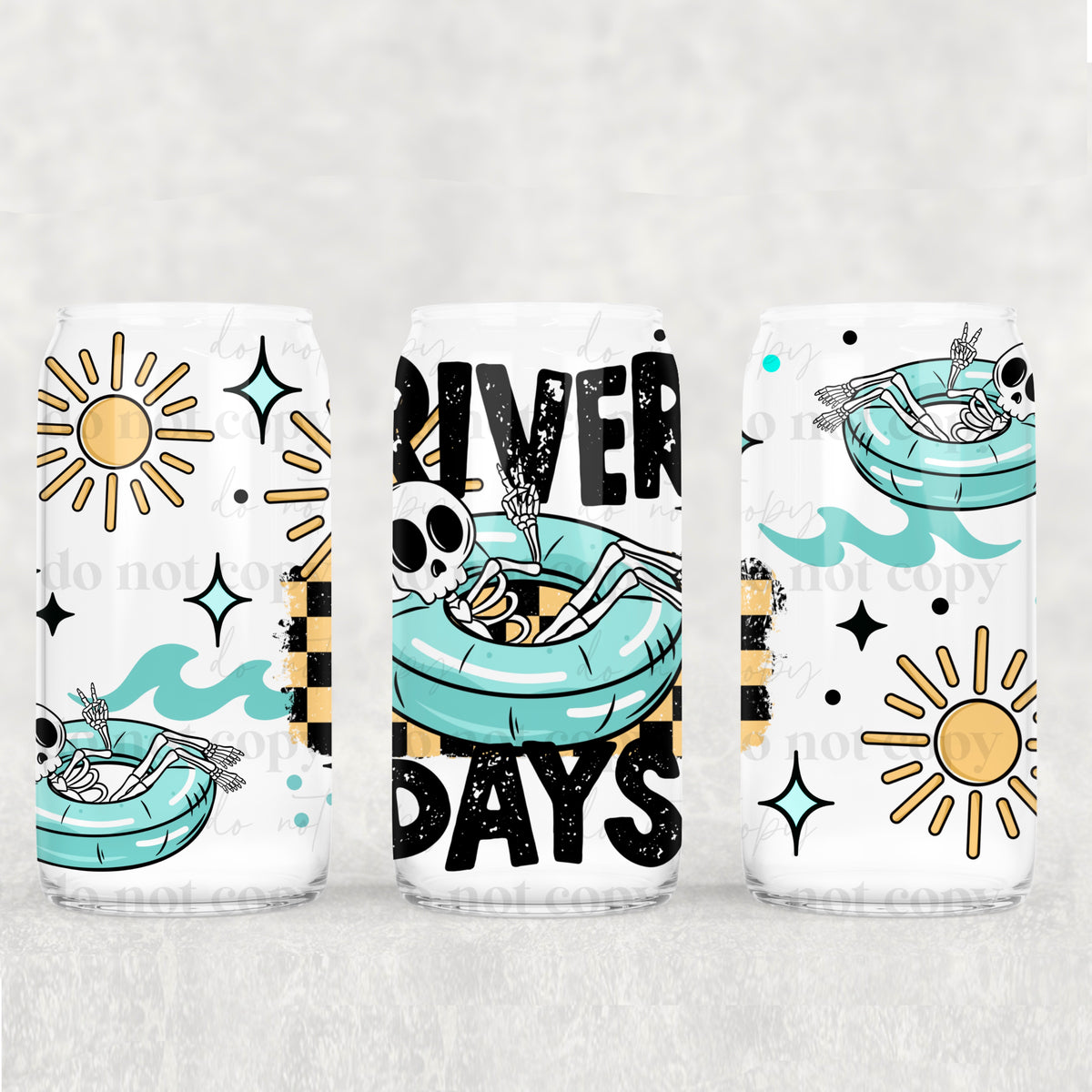River days skellie (CSC) UV DTF WRAP