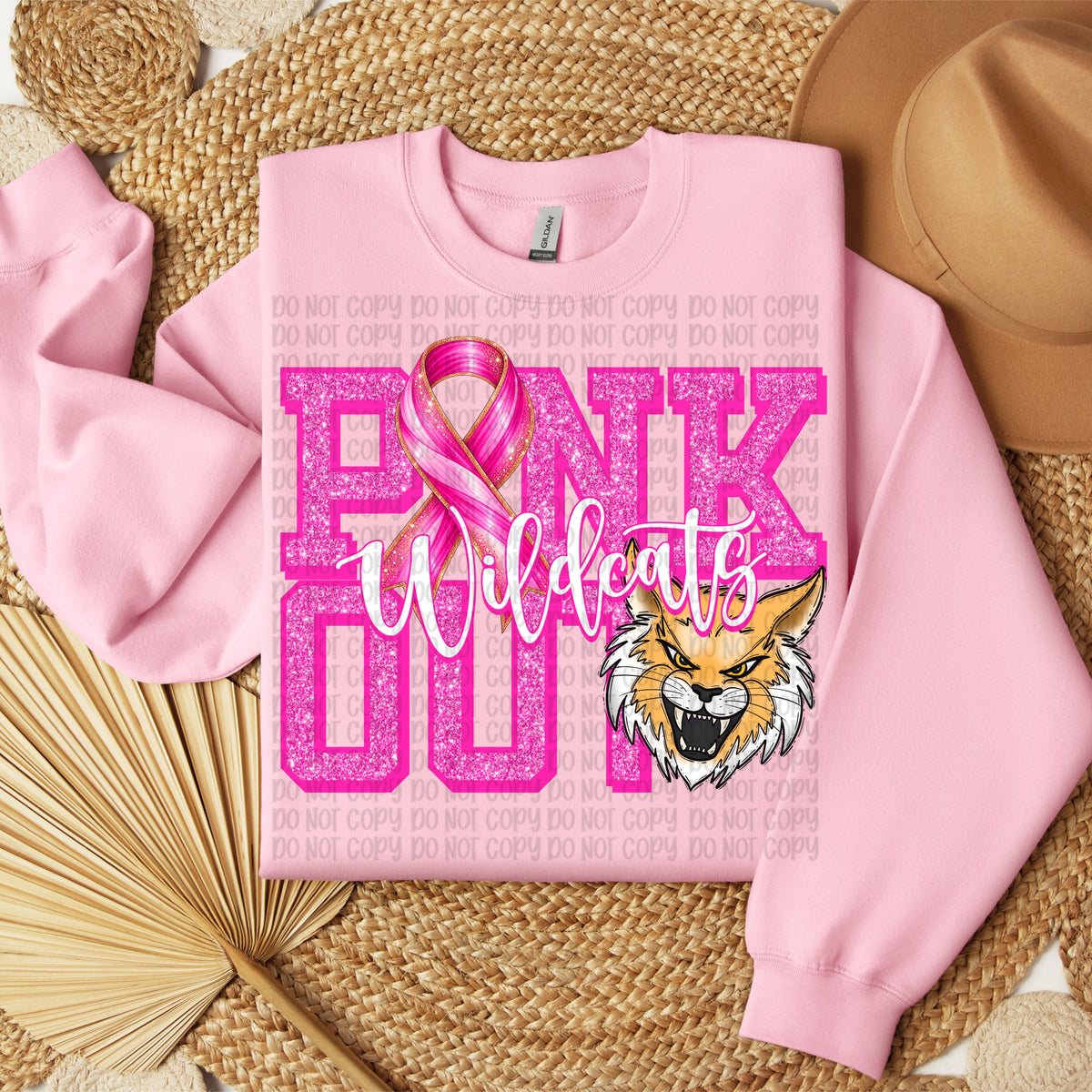 Pink Out Wildcats (VP) DTF Transfer