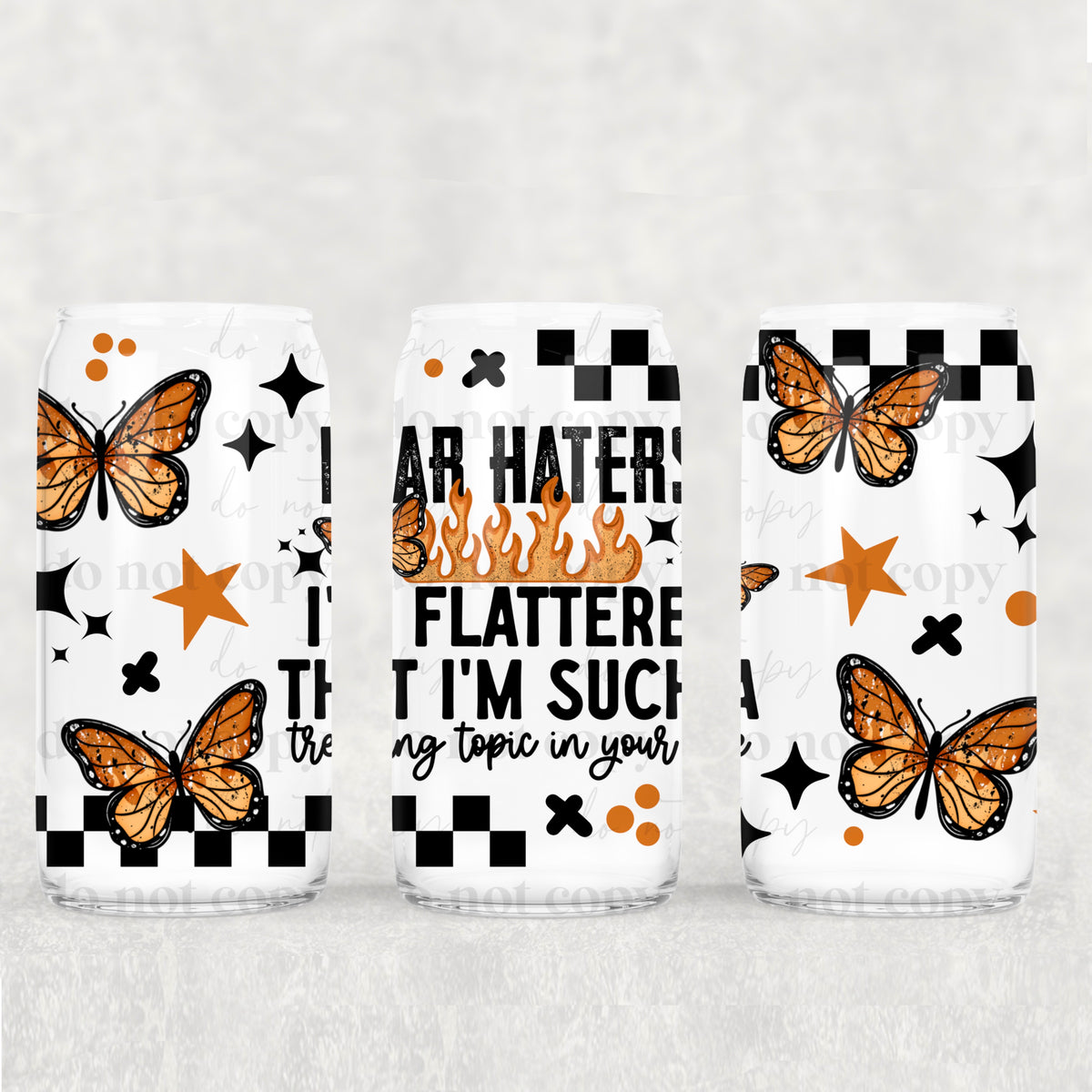0921 dear haters (CSC) UV DTF WRAP