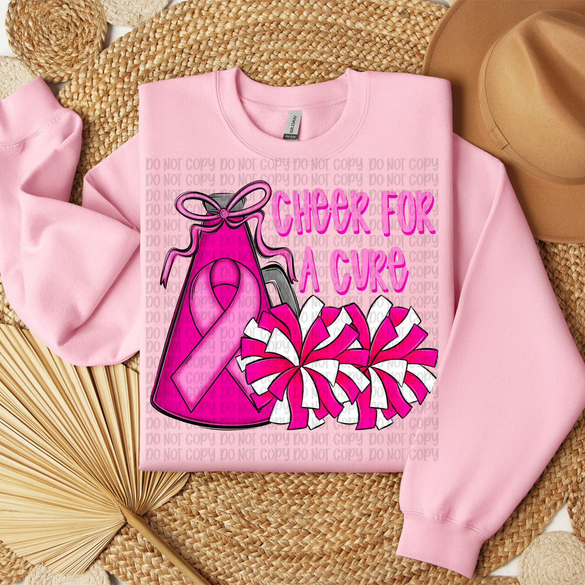 Cheer for a cure (VP) DTF Transfer