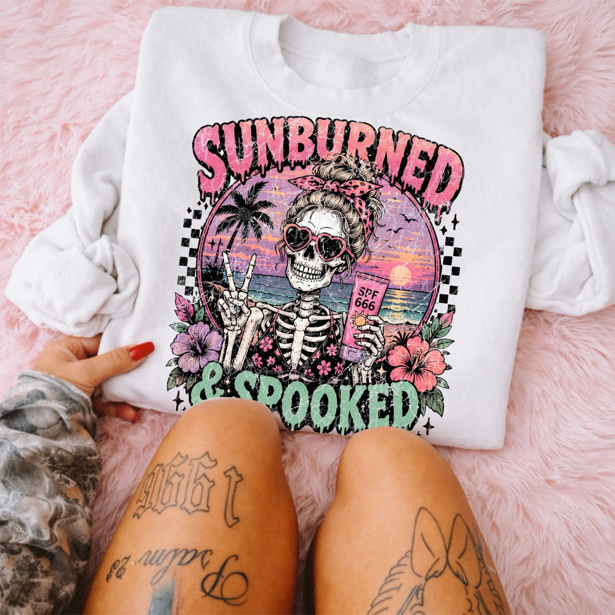 Sunburned & spooked (MMD) DTF Transfer