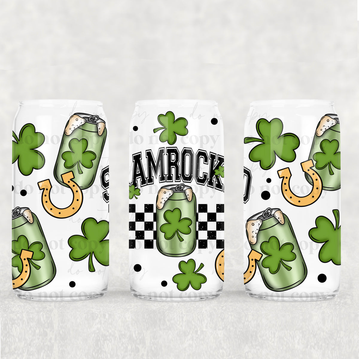 0980 shamrock (CSC) UV DTF WRAP