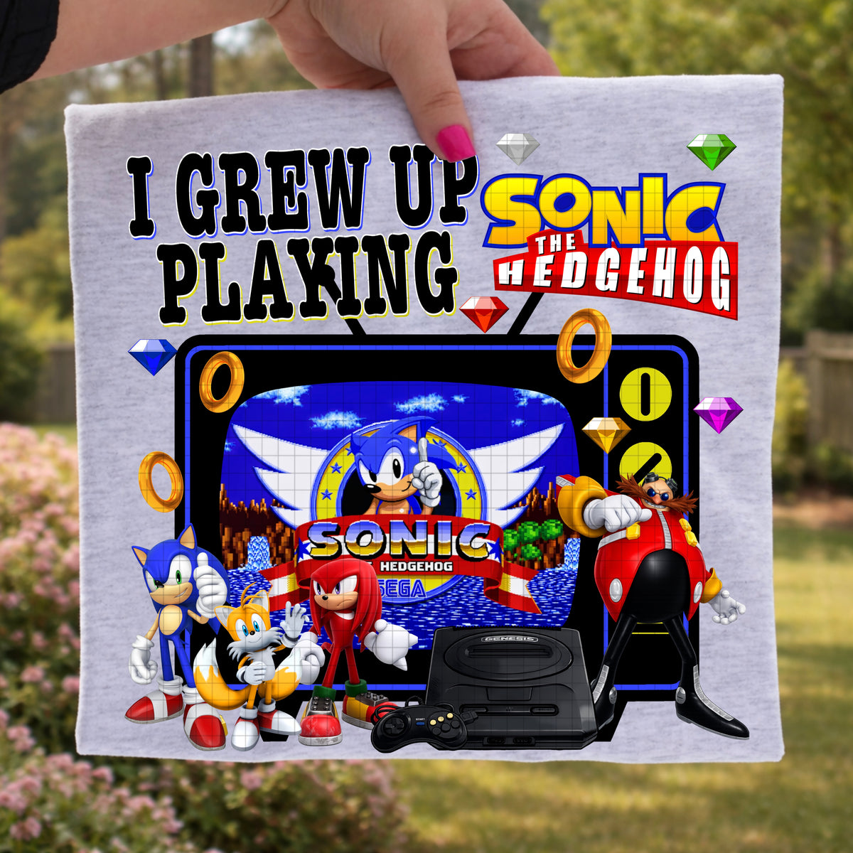 I grew up playing hedgehog (DD) DTF Transfer