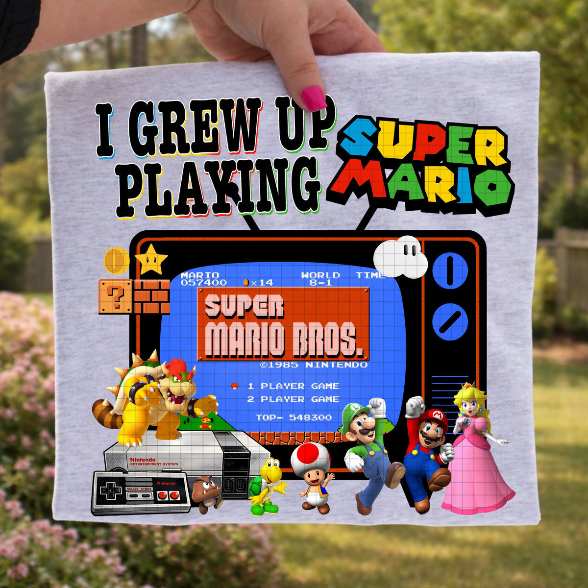 I grew up playing super (DD) DTF Transfer