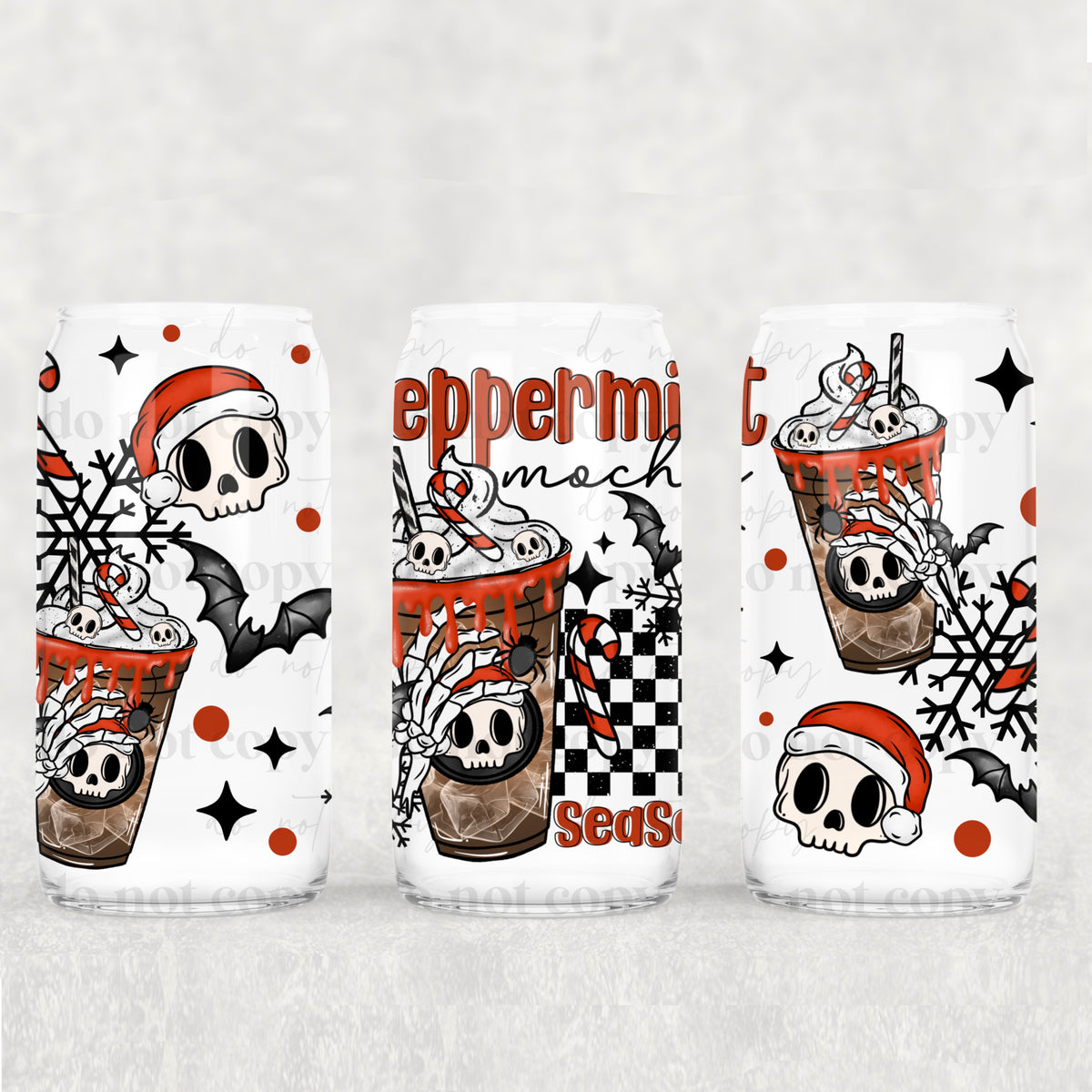 1020 peppermint mocha (CSC) UV DTF WRAP