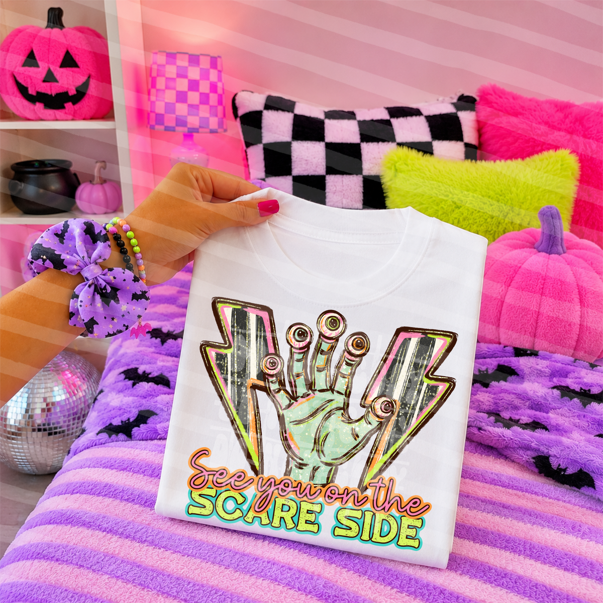 See you on the scare side DTF Transfer