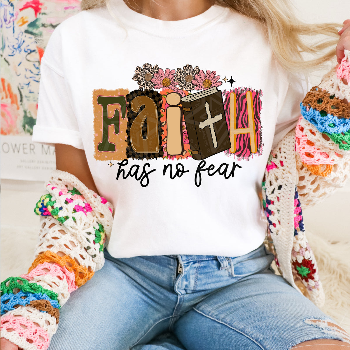 Faith has no fear (Virgo) DTF Transfer