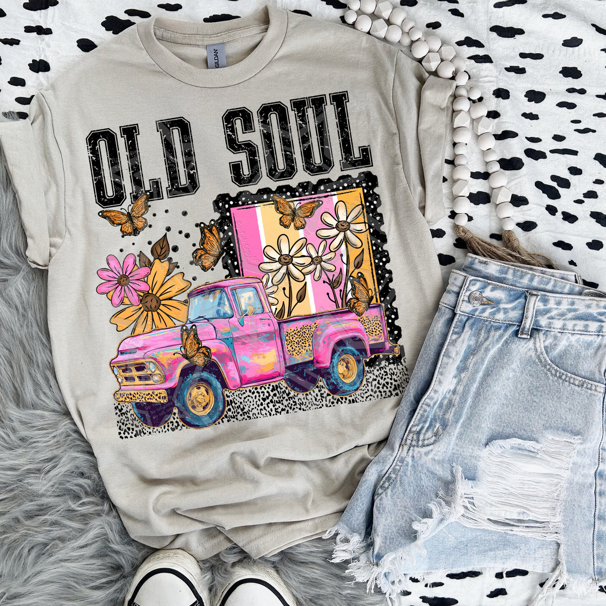 Old soul truck (Virgo) DTF Transfer