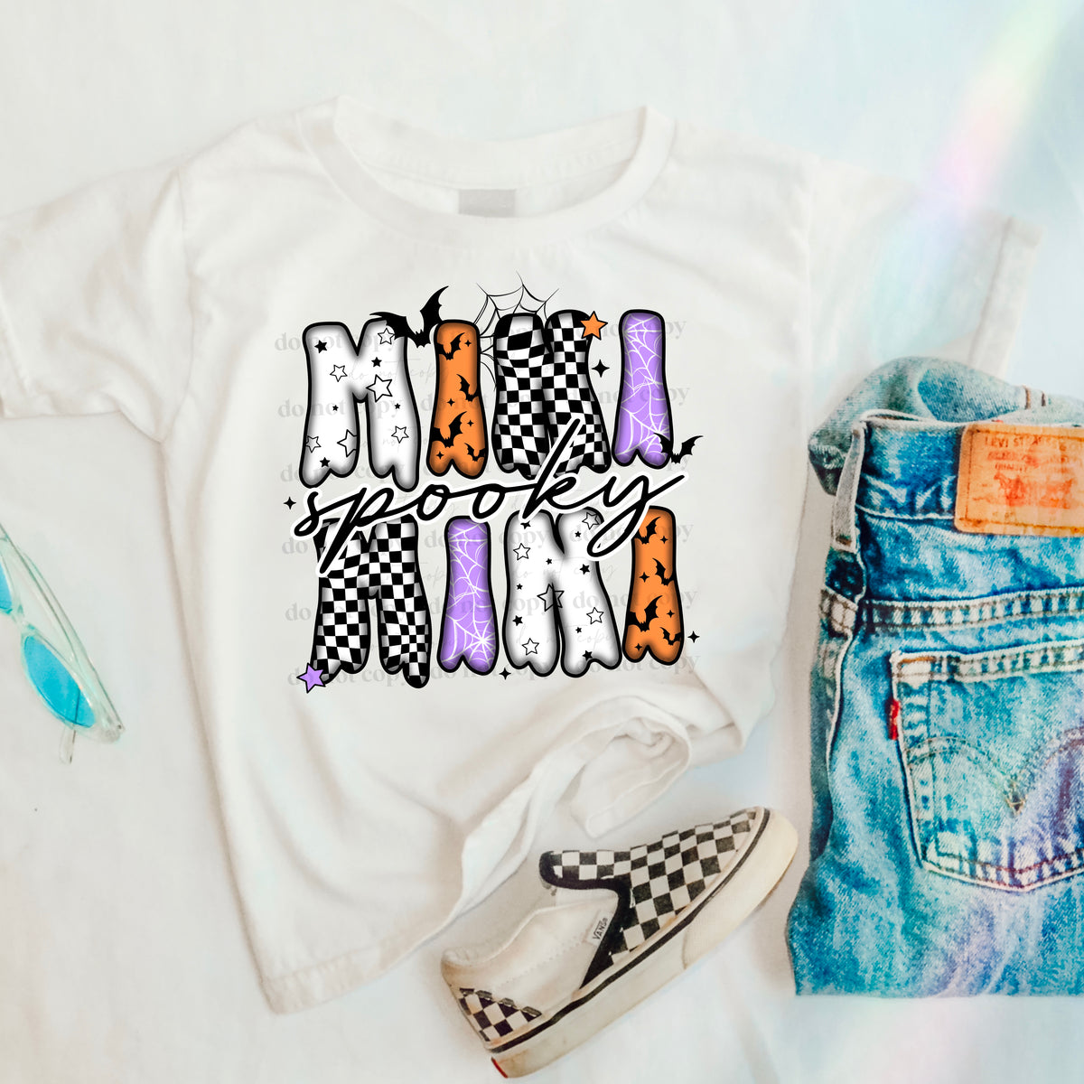 Spooky mini stacked (CSC) 58831 DTF transfer