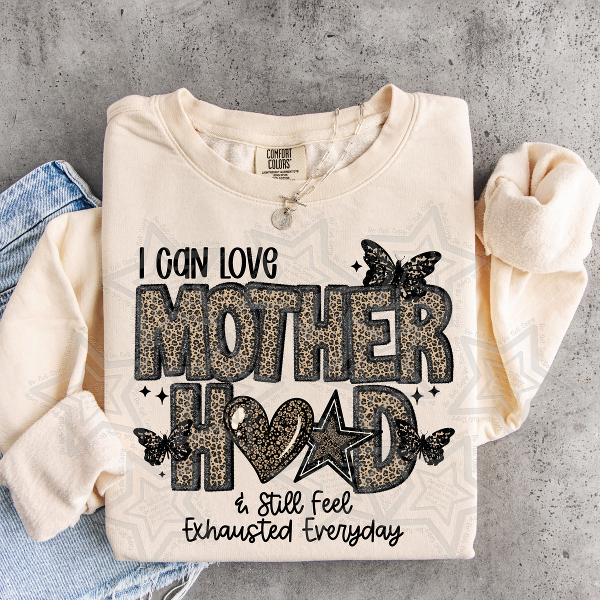 I can love motherhood & can still feel exhausted everyday (Virgo) DTF Transfer