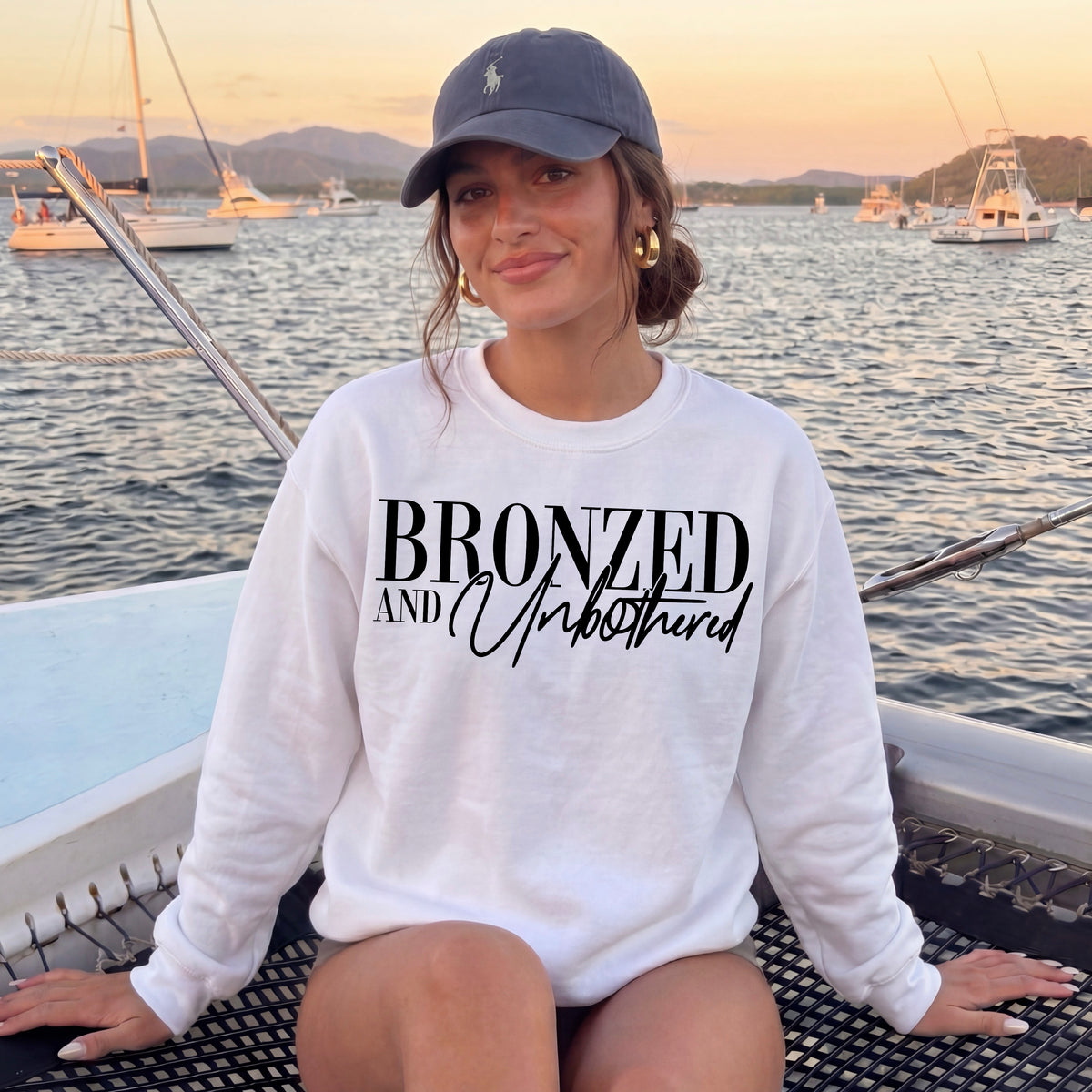 Bronzed and unbothered (MMD) DTF Transfer