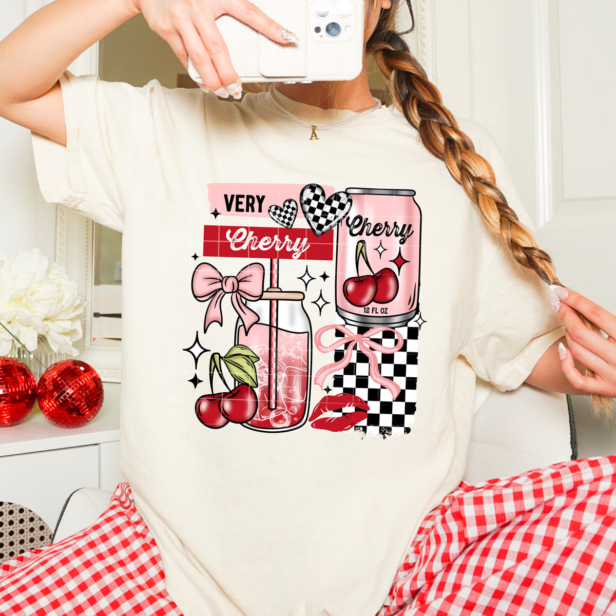 Very Cherry (CSC) DTF transfer