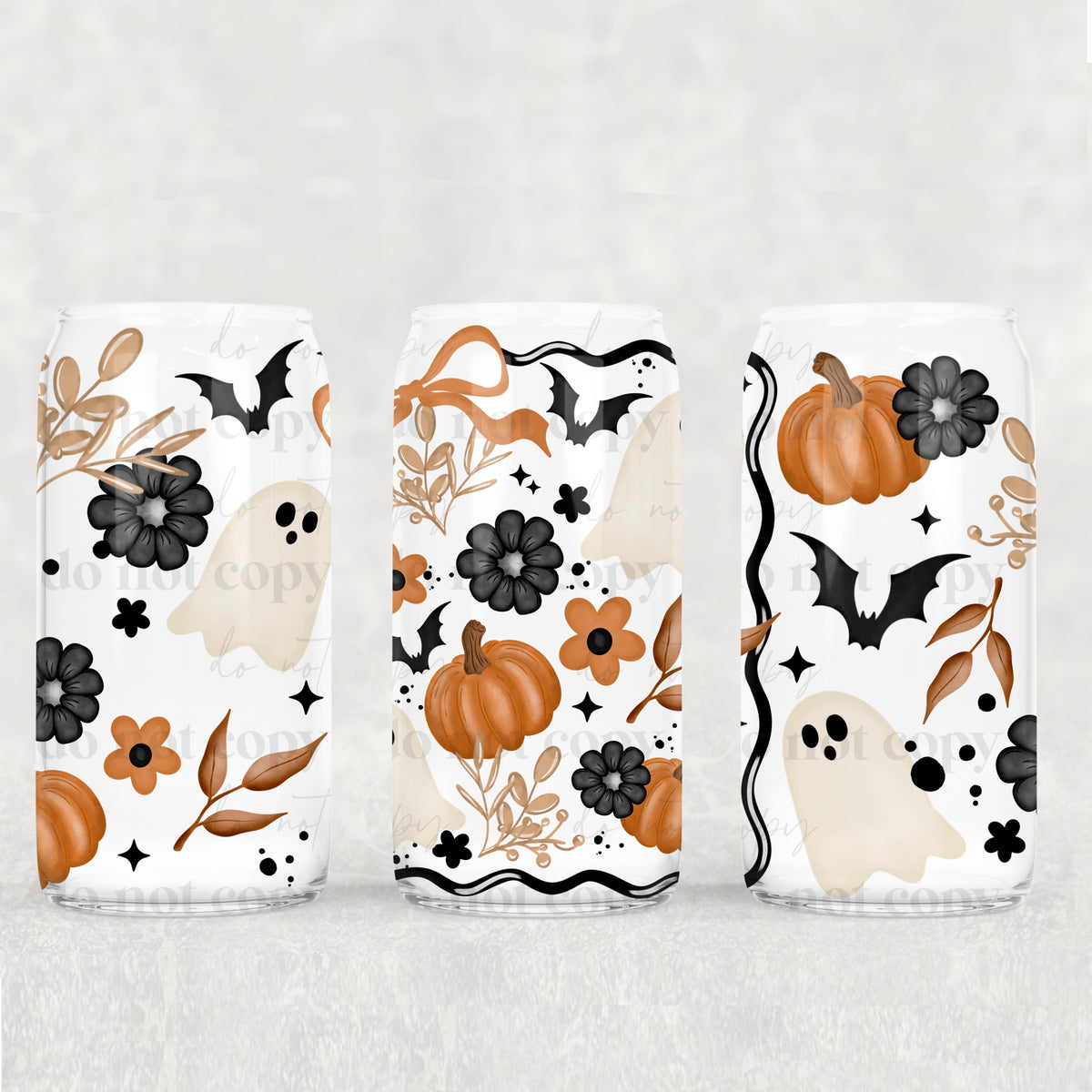 1084 halloween and fall things (CSC) UV DTF WRAP