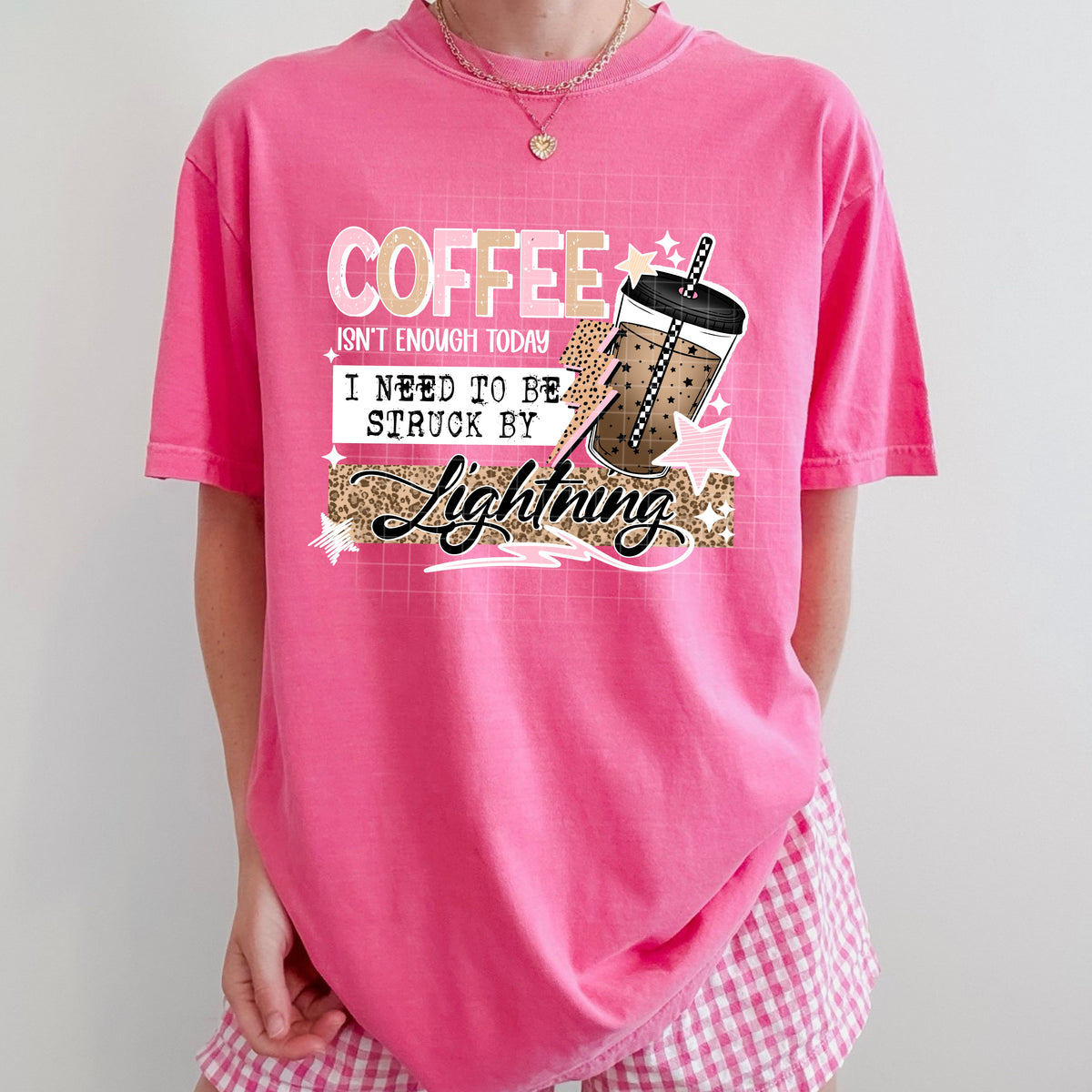 Coffee isn't enough WHITE (CSC) DTF Transfer
