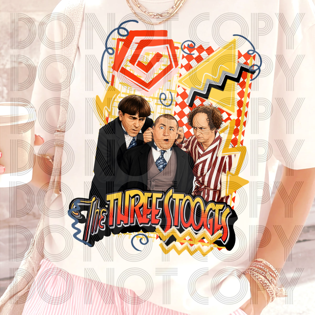 Mo, Larry retro sitcom (Renewed) DTF Transfer