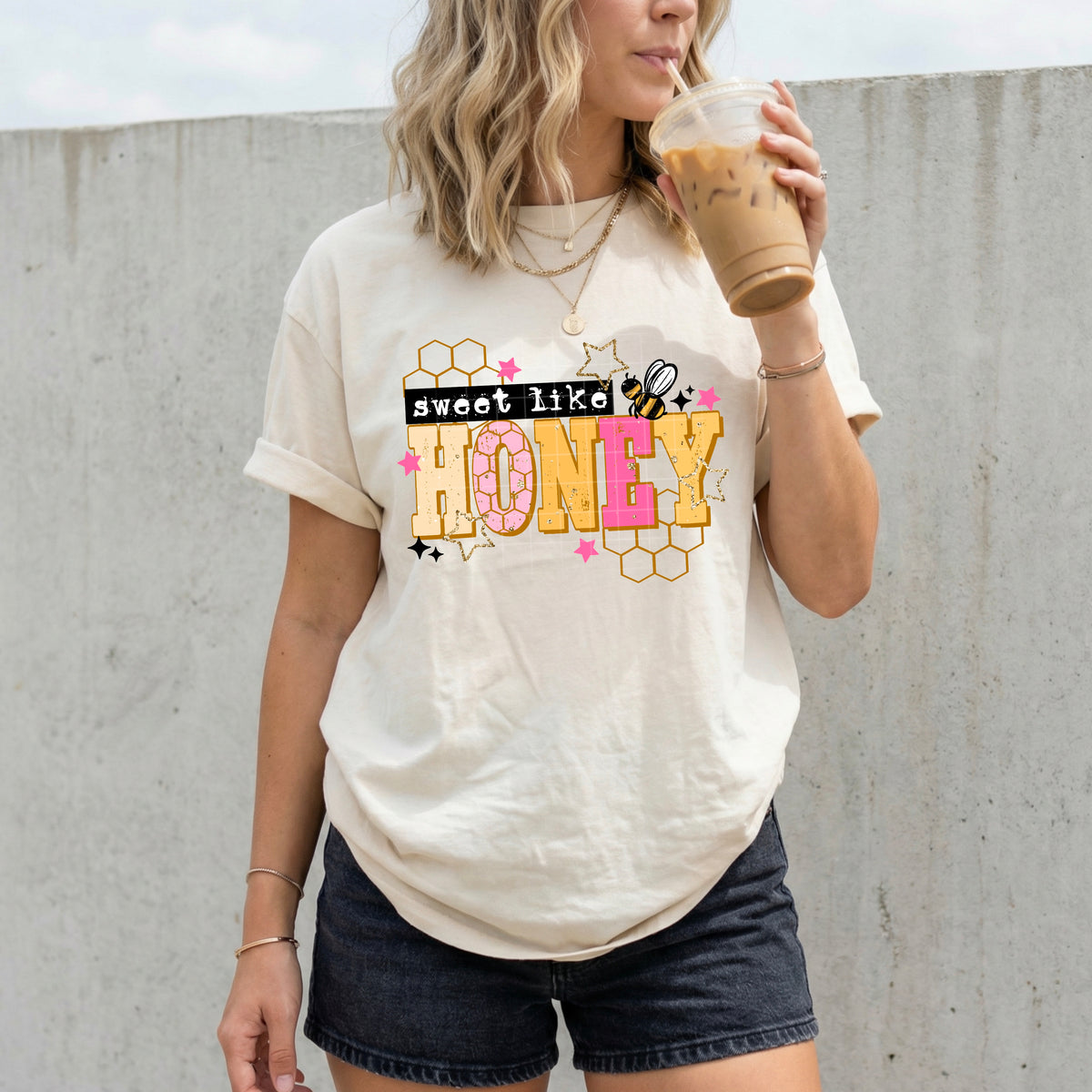 Sweet like honey WHITE (CSC) DTF Transfer