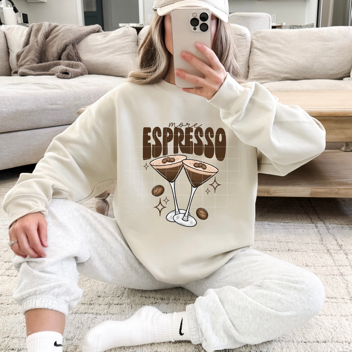 More espresso (martini glasses) (CSC) DTF Transfer