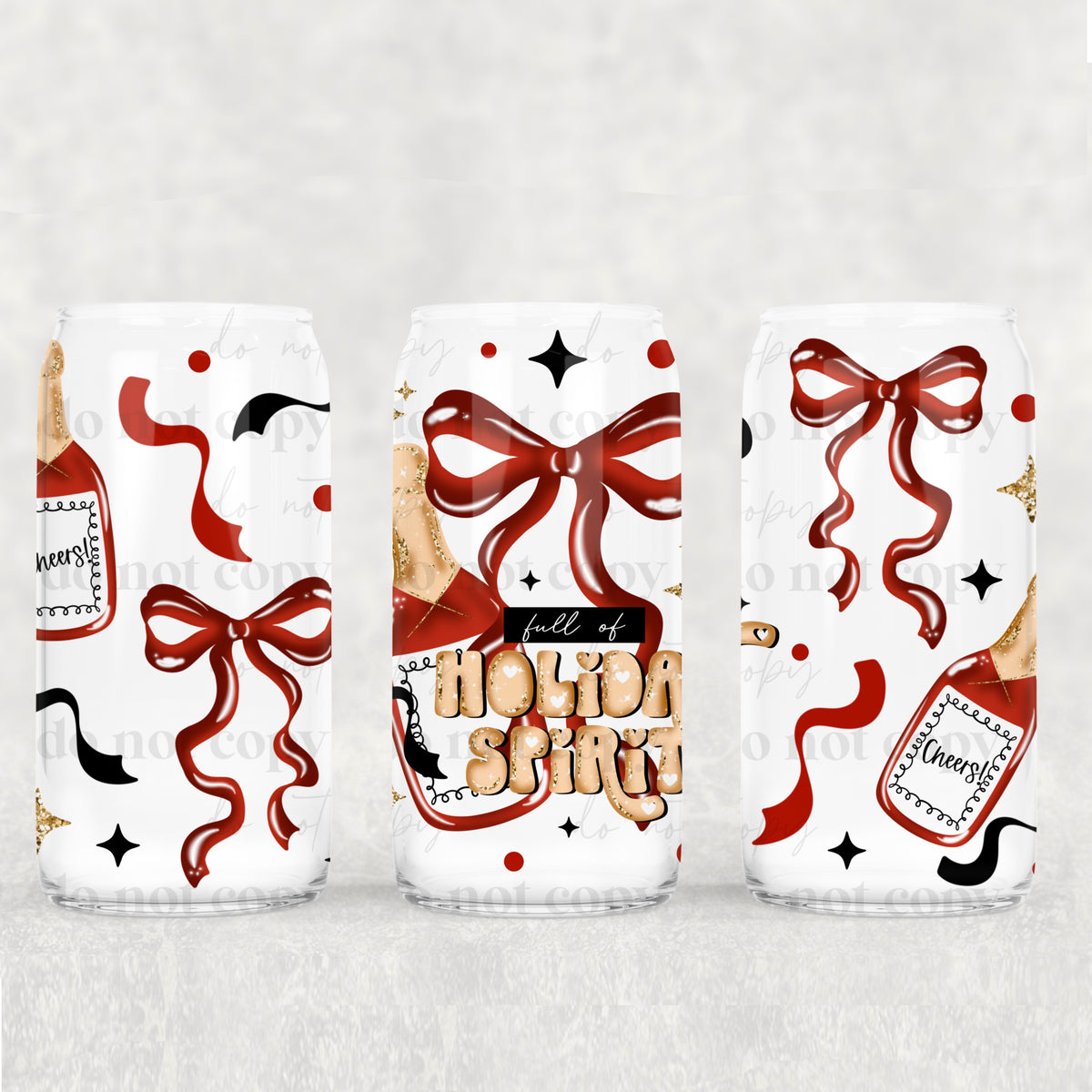 1214 holiday spirit (CSC) UV DTF WRAP