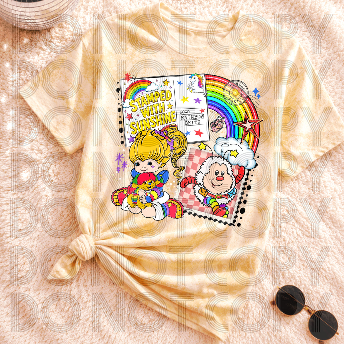 Rainbow pen pal (Renewed) DTF Transfer
