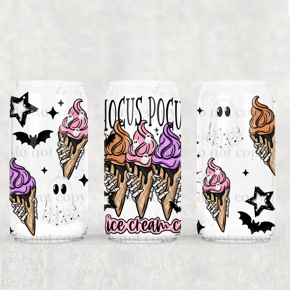 1273 hocus pocus ice cream co. (CSC) UV DTF WRAP