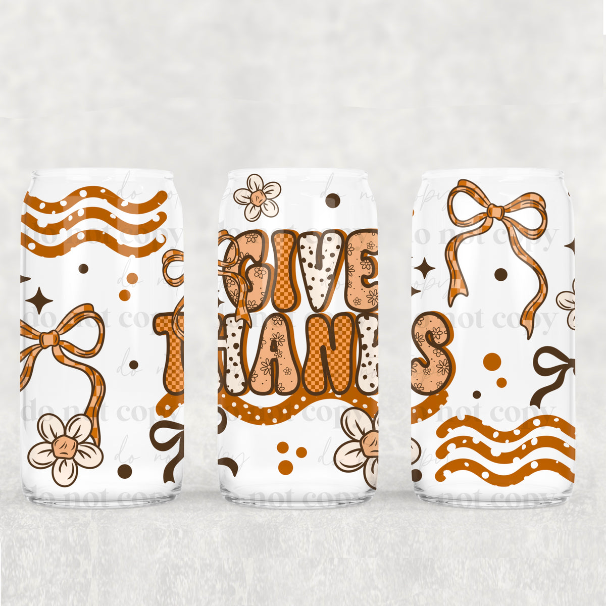 1279 give thanks (CSC) UV DTF WRAP