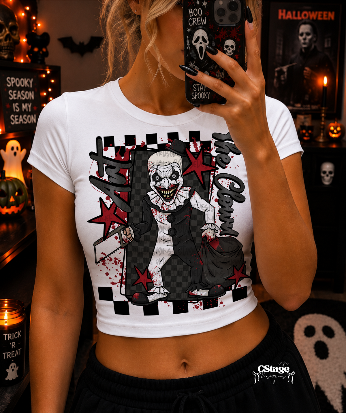 Art horror Sunday Special DTF transfer