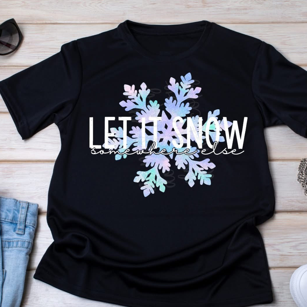 Let It Snow (Parker) 72908 DTF Transfer