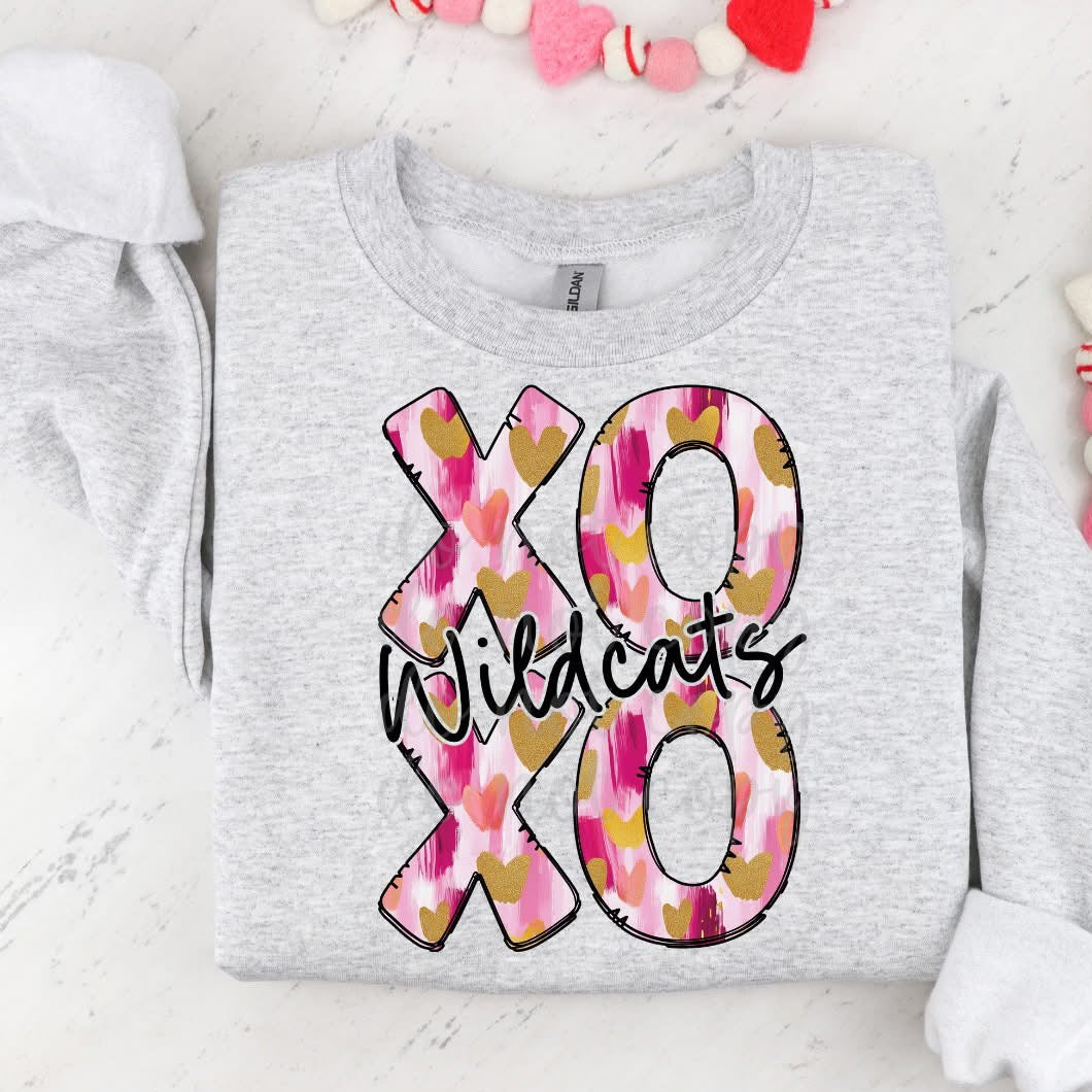 XOXO Wildcats (Parker) 72909 DTF Transfer