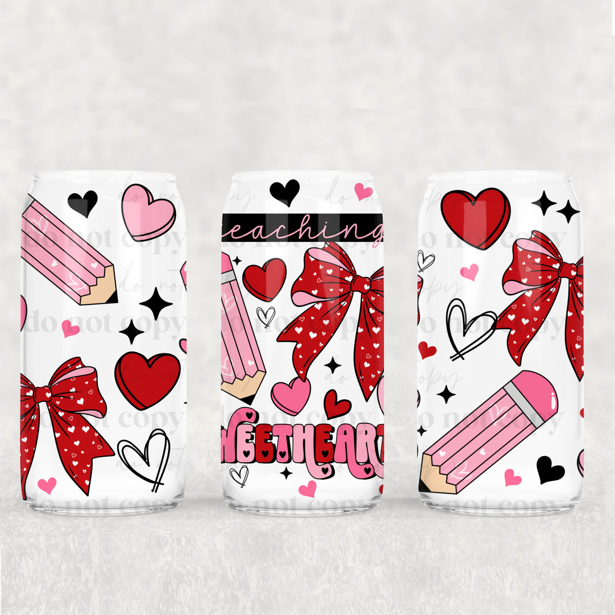 1355 teaching sweethearts (CSC) UV DTF WRAP