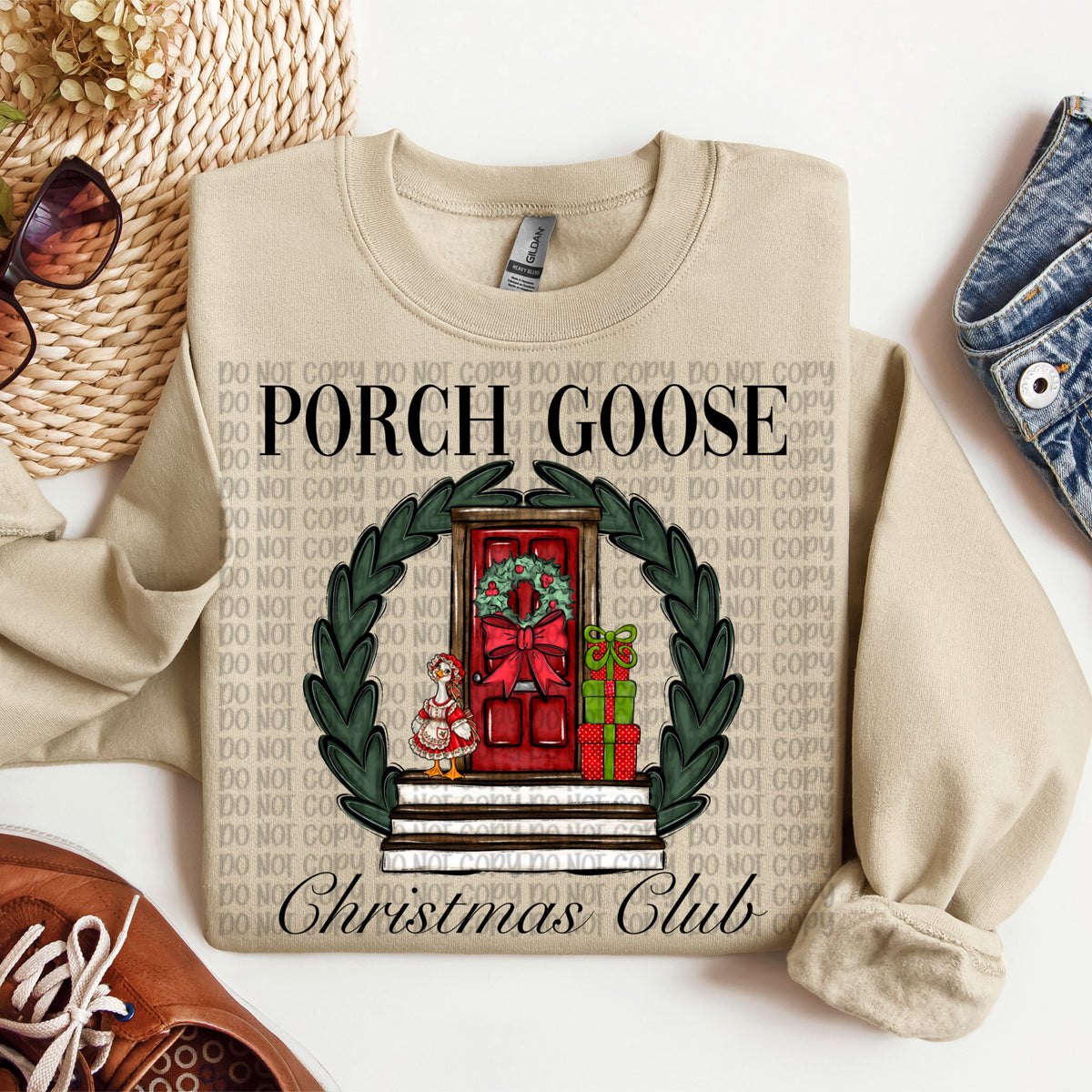 Porch cheer Christmas club (VP) DTF transfer