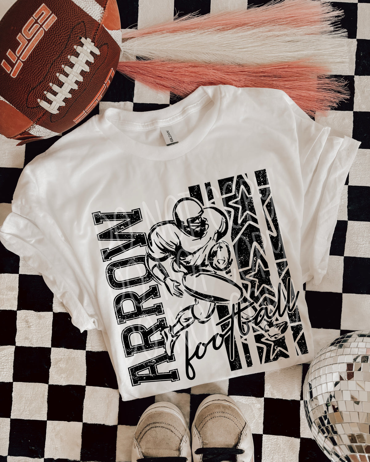 Arrow Football Black (PHDC) DTF Transfer